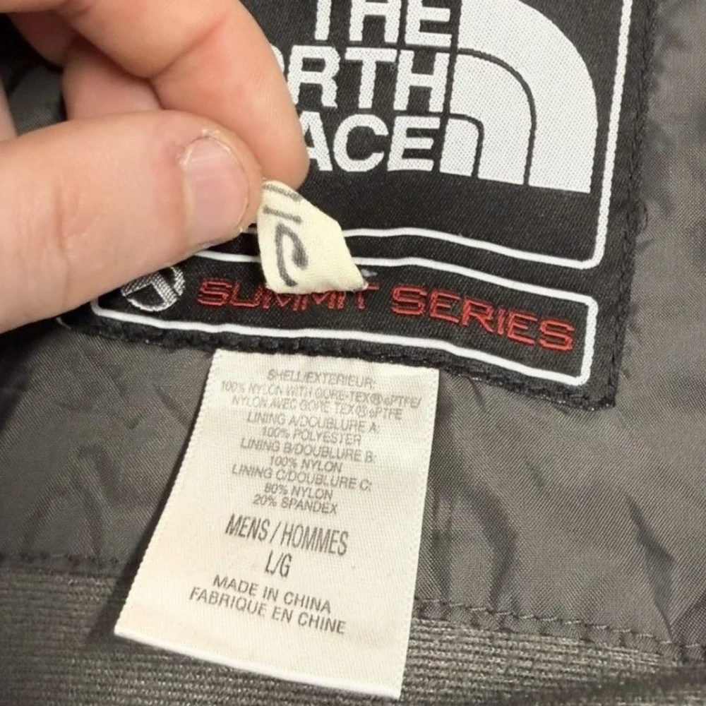 The North Face Summit Series‎ Gore-Tex XCR Jacket Mens Blue Grey Hooded Shell L